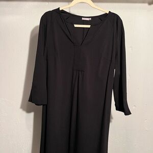 Chic Black Long Sleeve Dress
